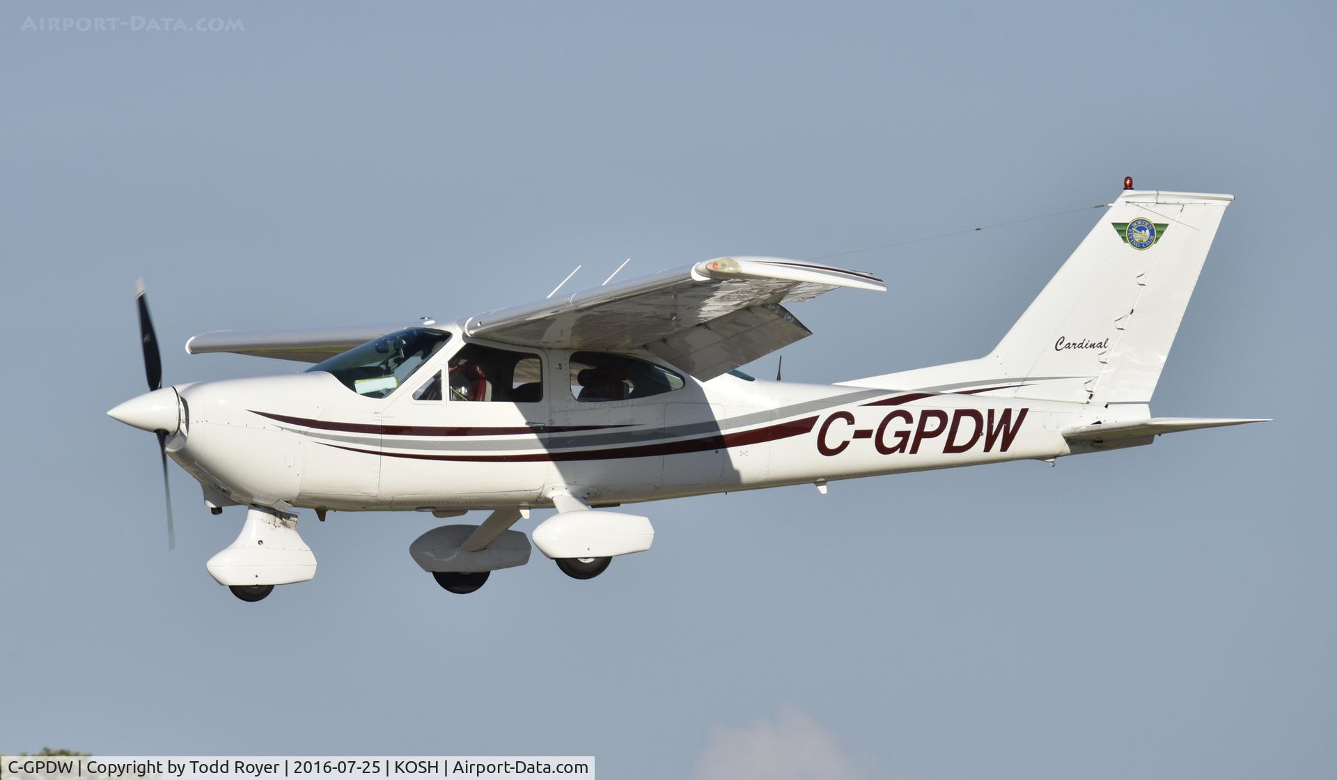 C-GPDW, 1970 Cessna 177B Cardinal C/N 17701607, Airventure 2016