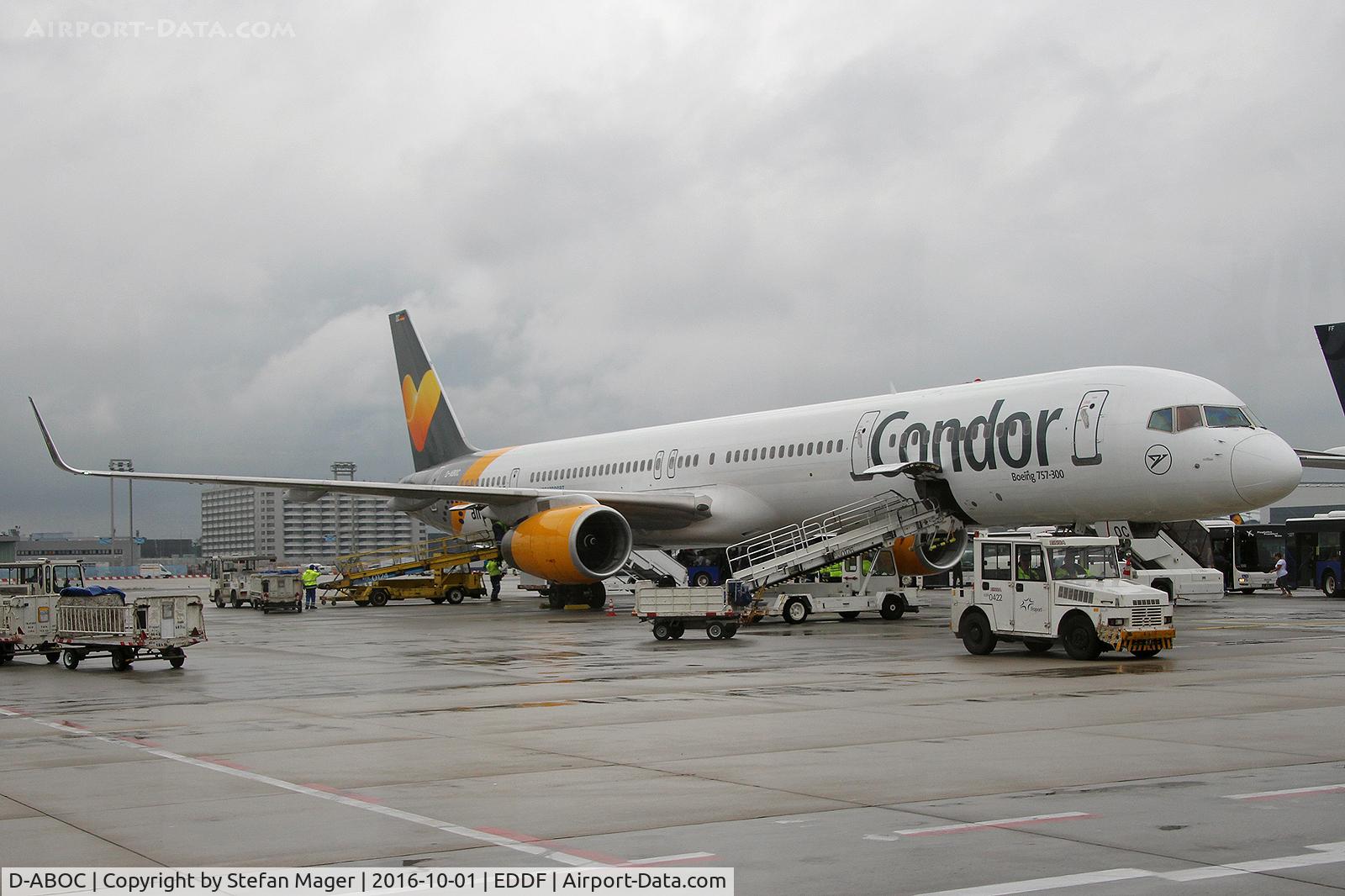 D-ABOC, 1998 Boeing 757-330 C/N 29015, Condor B757-300W @FRA