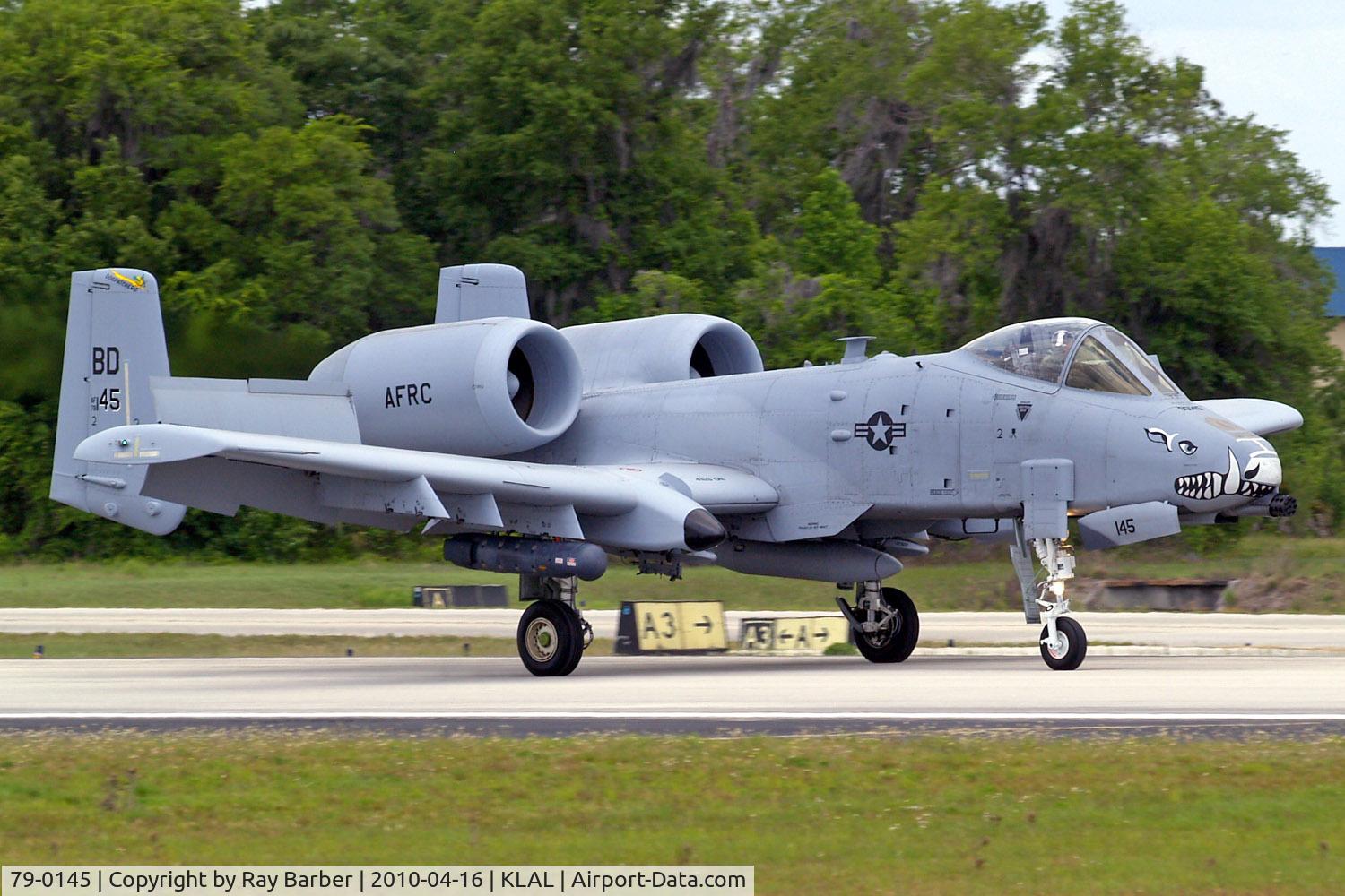 79-0145, 1979 Fairchild Republic A-10C Thunderbolt II C/N A10-0409, Fairchild A-10C Thunderbolt II [409] (United States Air Force) Lakeland-Linder~N 16/04/2010