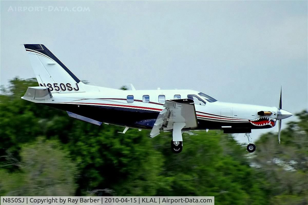 N850SJ, 2008 Socata TBM-700 C/N 447, Socata TBM850 [447] Lakeland-Linder~N 15/04/2010