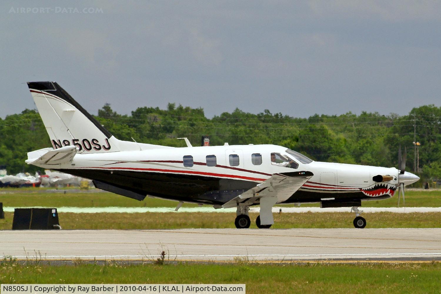 N850SJ, 2008 Socata TBM-700 C/N 447, Socata TBM850 [447] Lakeland-Linder~N 16/04/2010