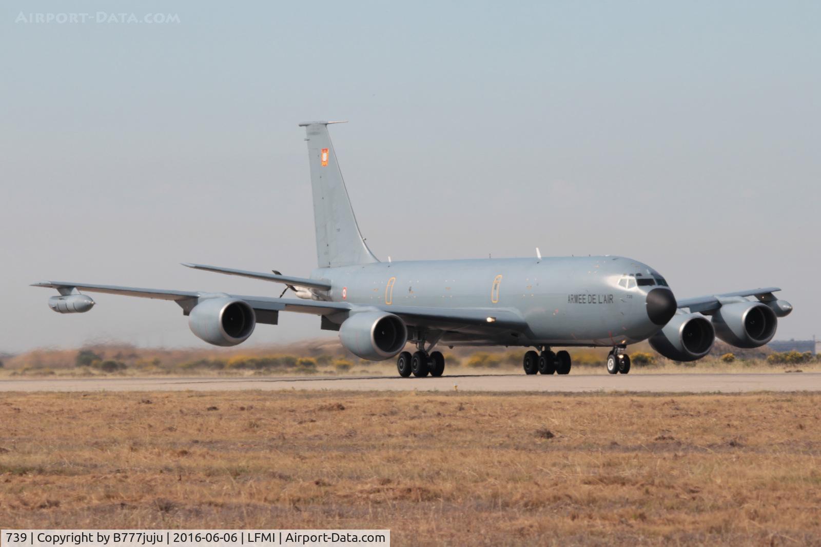 739, 1963 Boeing C-135FR Stratotanker C/N 18699, at Istres