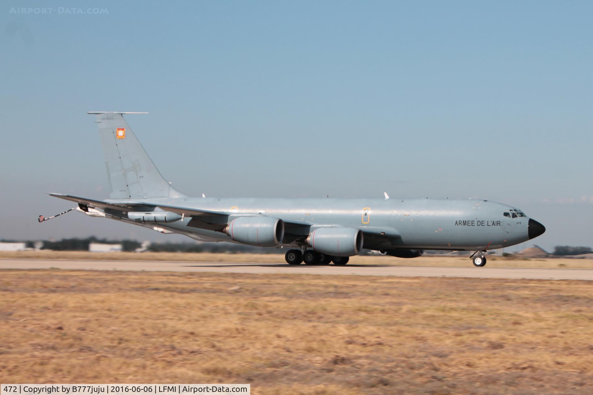 472, 1963 Boeing C-135FR Stratotanker C/N 18681, at Istres