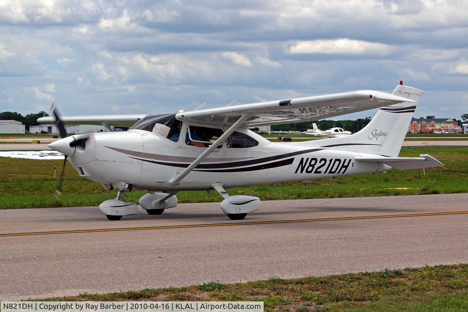 N821DH, 2000 Cessna 182S Skylane C/N 18280710, Cessna 182S Skylane [182-80710] Lakeland-Linder~N 16/04/2010