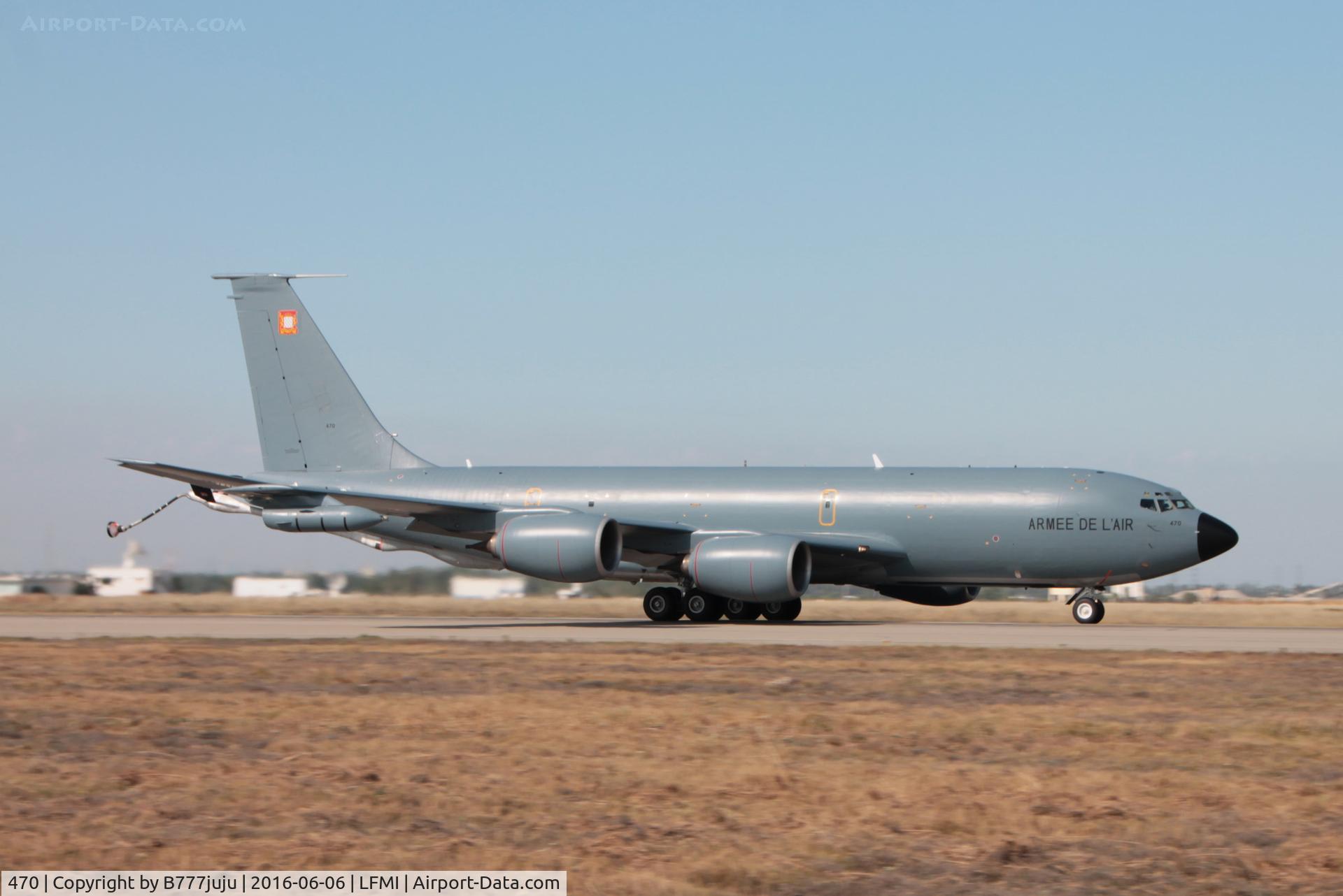 470, 1964 Boeing C-135FR Stratotanker C/N 18679, at Istres