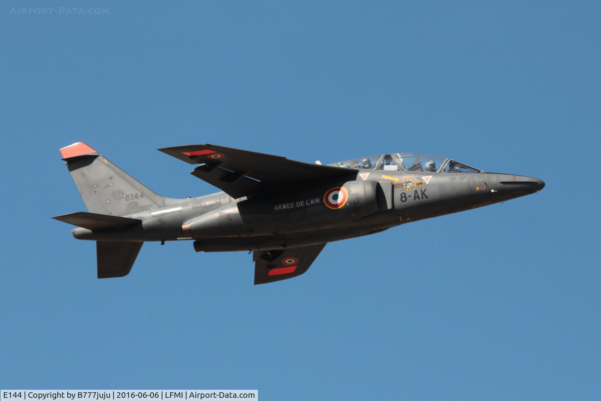 E144, Dassault-Dornier Alpha Jet E C/N E144, at Istres