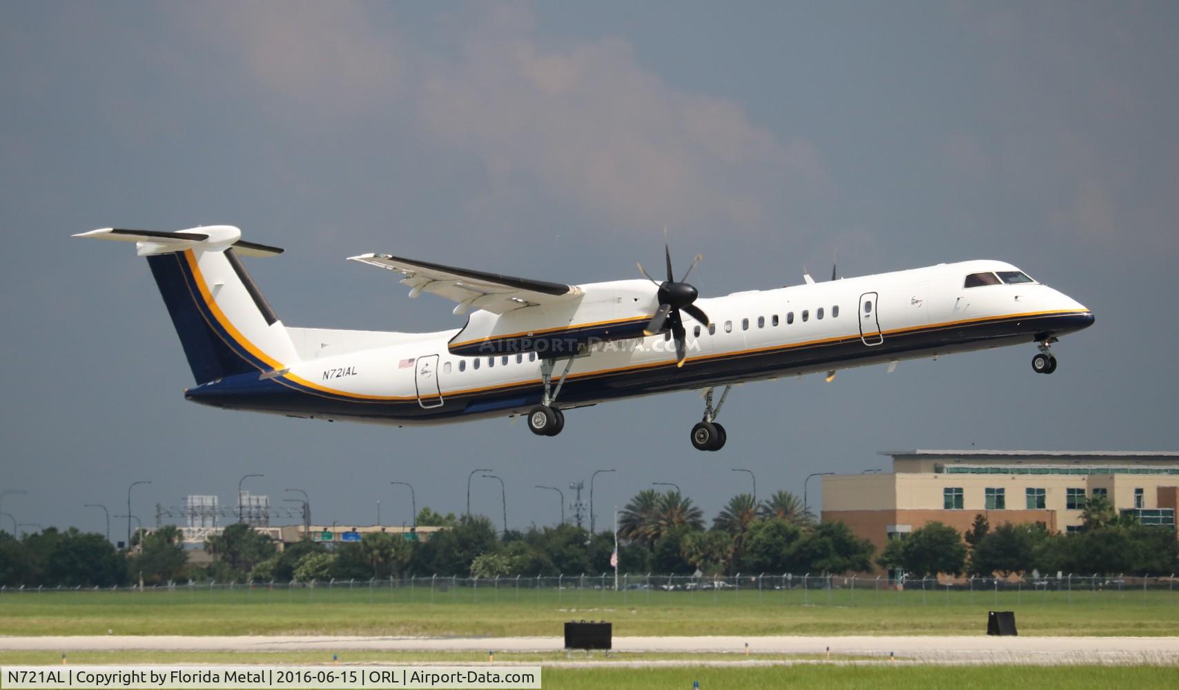 N721AL, 2008 De Havilland Canada DHC-8-402Q Dash 8 Dash 8 C/N 4235, Dept of Justice