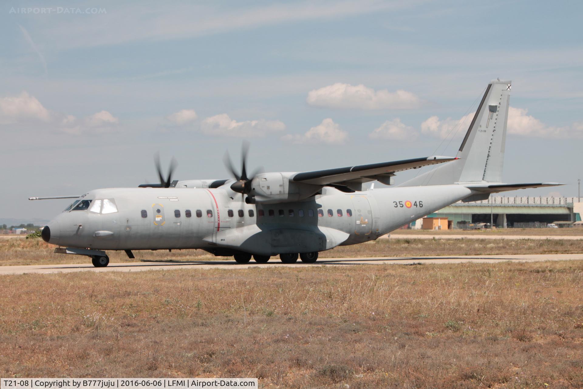 T21-08, CASA C-295M C/N EA03-12-016, at Istres