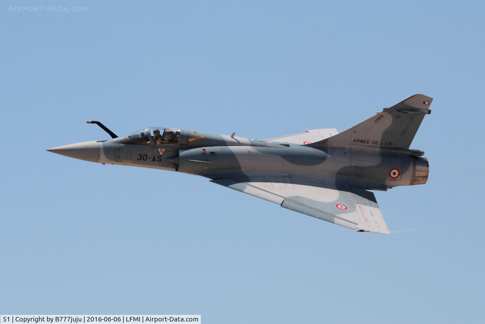 51, Dassault Mirage 2000-5F C/N Not found 51, at Istres