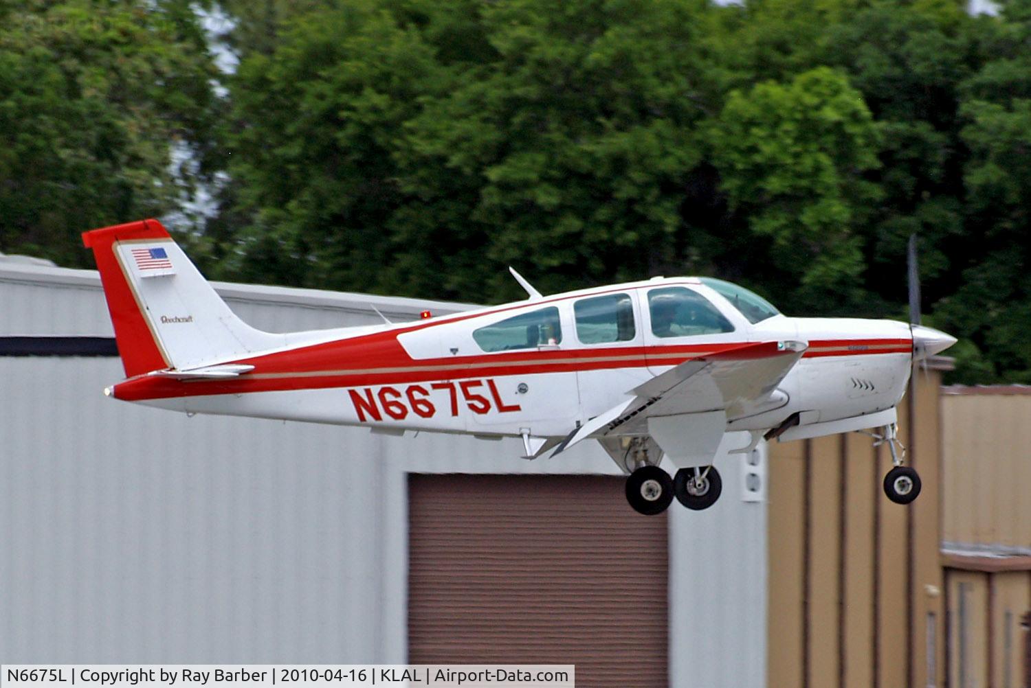 N6675L, 1979 Beech F33A Bonanza C/N CE-882, Beech F33A Bonanza [CE-882] Lakeland-Linder~N 16/04/2010