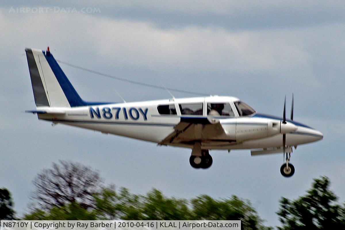 N8710Y, 1969 Piper PA-30-160 Twin Comanche Twin Comanche C/N 30-1859, Piper PA-30-160 Twin Comanche C [30-1859] Lakeland-Linder~N 16/04/2010