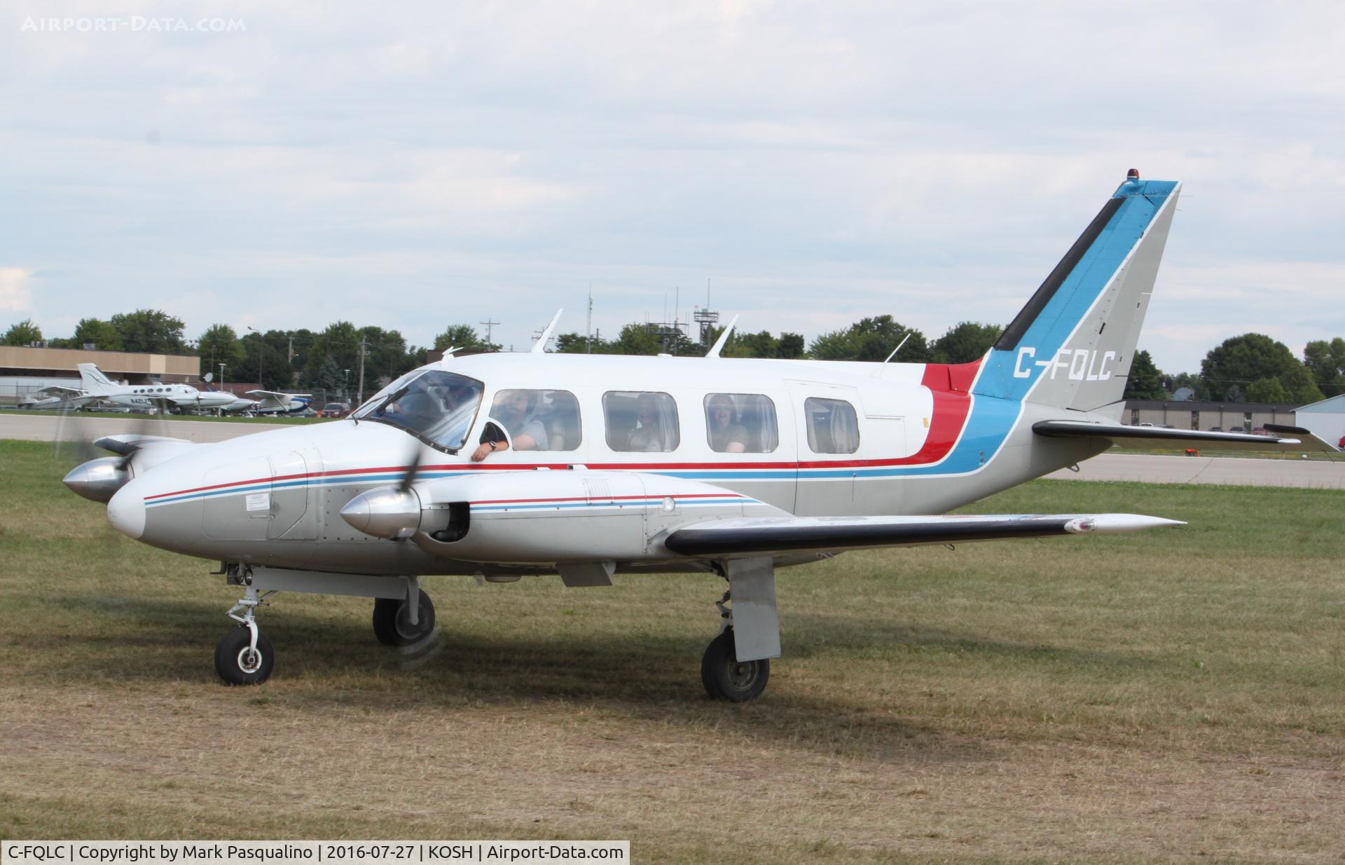 C-FQLC, 1973 Piper PA-31 Navajo C/N 31-7300929, Piper PA-31