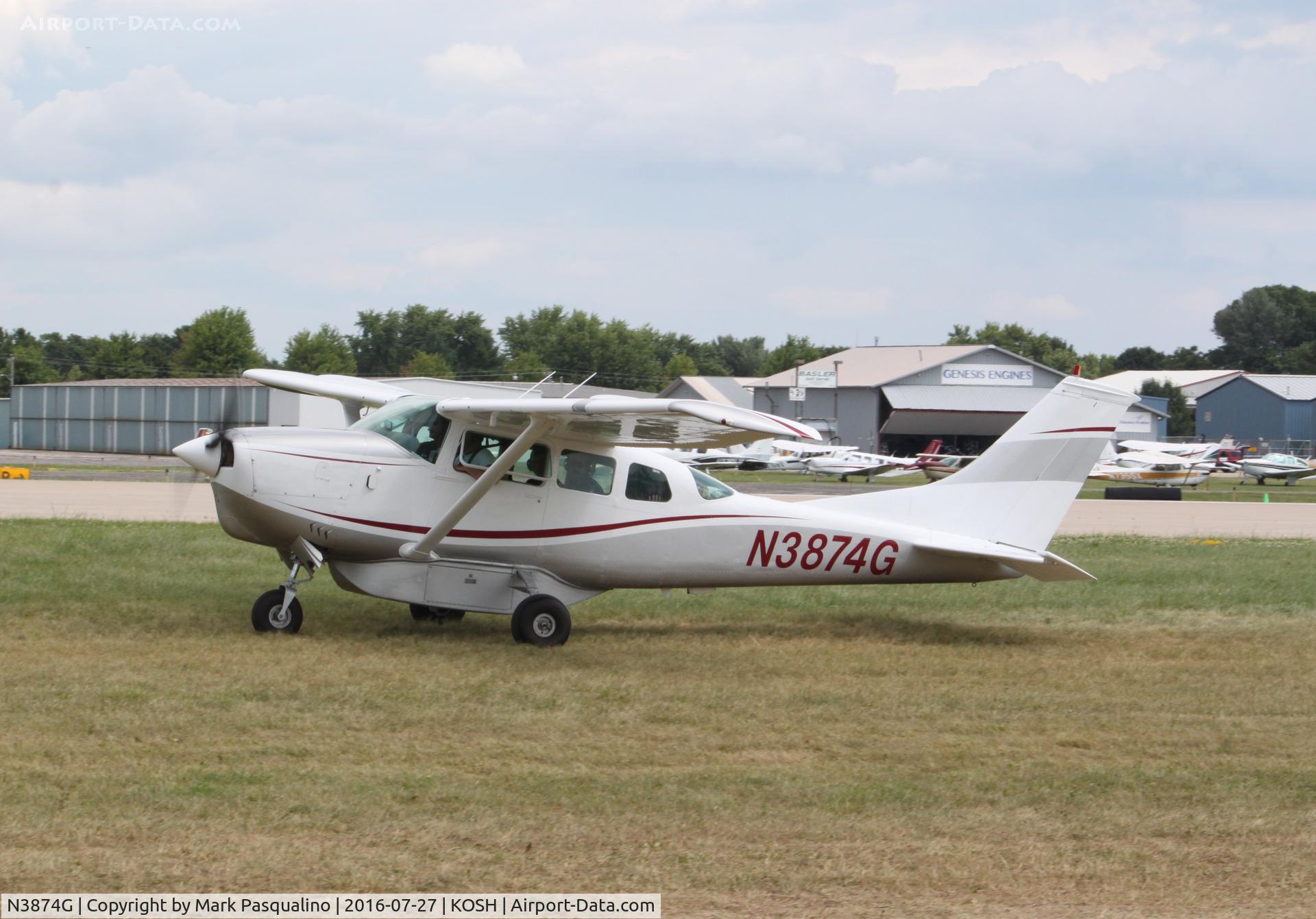 N3874G, 1967 Cessna U206B Super Skywagon C/N U206-0874, Cessna U206B
