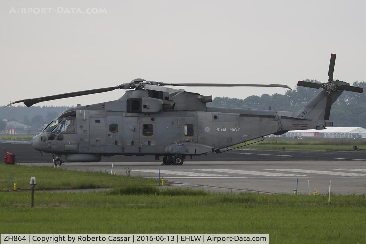 ZH864, AgustaWestland EH-101 Merlin HM.2 C/N 50179/RN44/MCSP14, Luchtmahdagen 2016