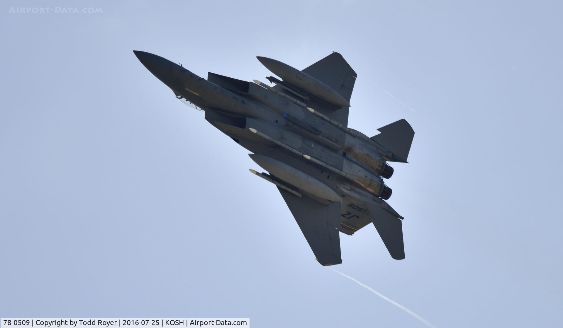 78-0509, 1978 McDonnell Douglas F-15C Eagle C/N 0494/C042, Airventure 2016