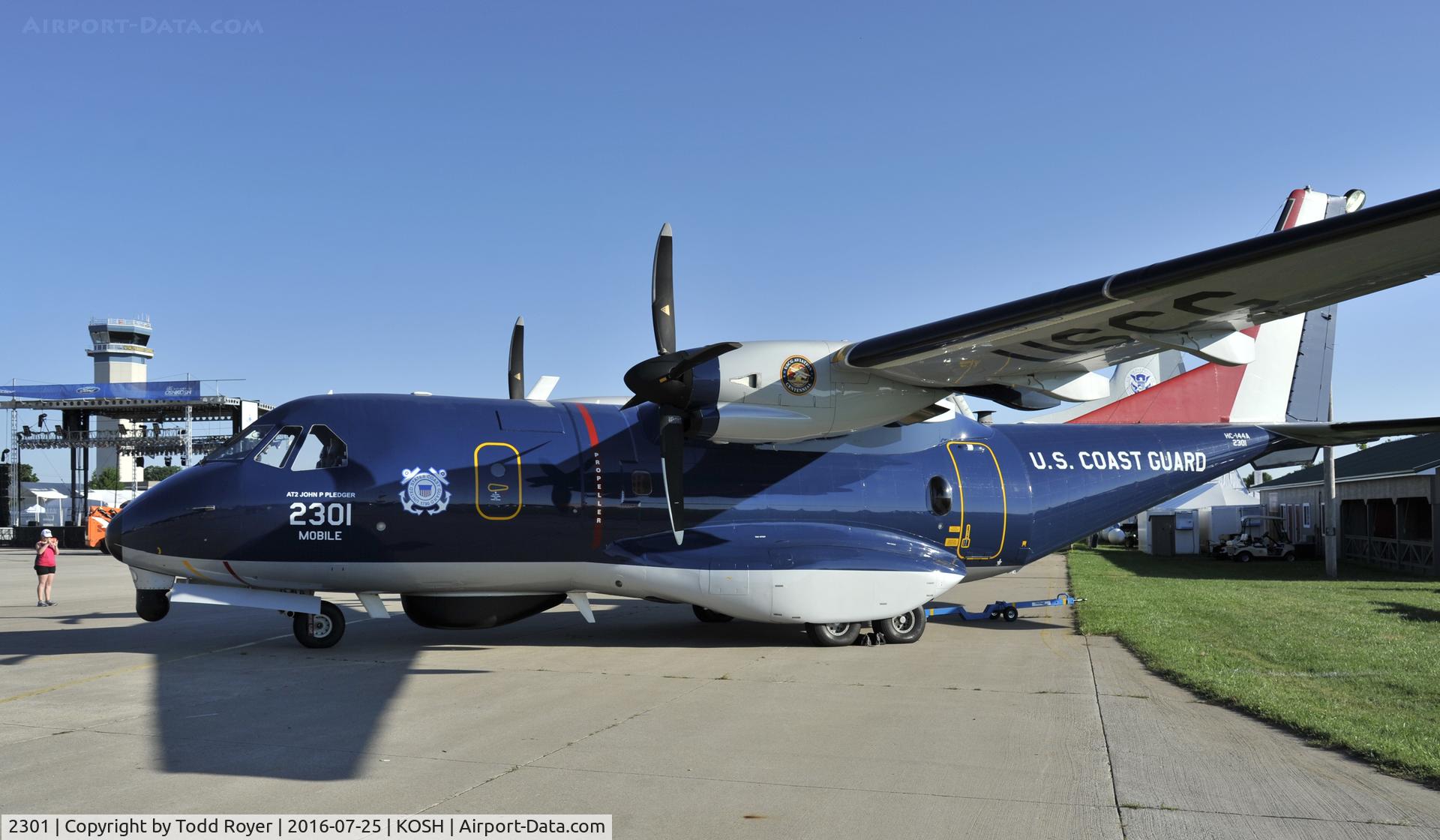 2301, 2006 Airtech (Casa) HC-144A Ocean Sentry (CN-235A) C/N C167, Airventure 2016