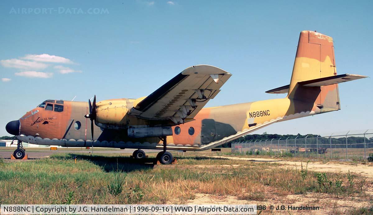 N888NC, 1962 De Havilland Canada DHC-4A Caribou C/N 58, At Cape May County Airport NJ