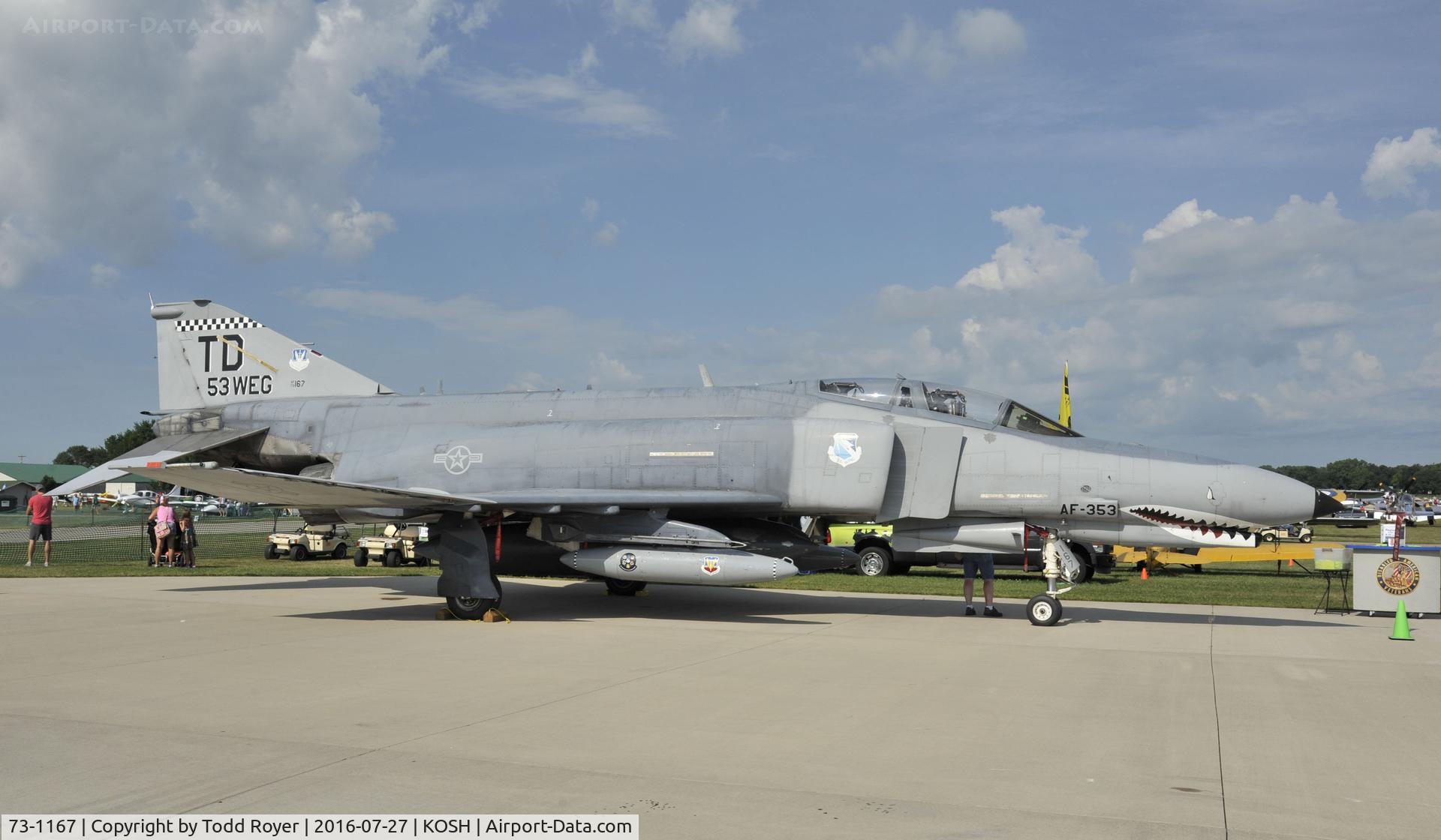 73-1167, 1973 McDonnell Douglas QF-4E Phantom II C/N 4679, Airventure 2016