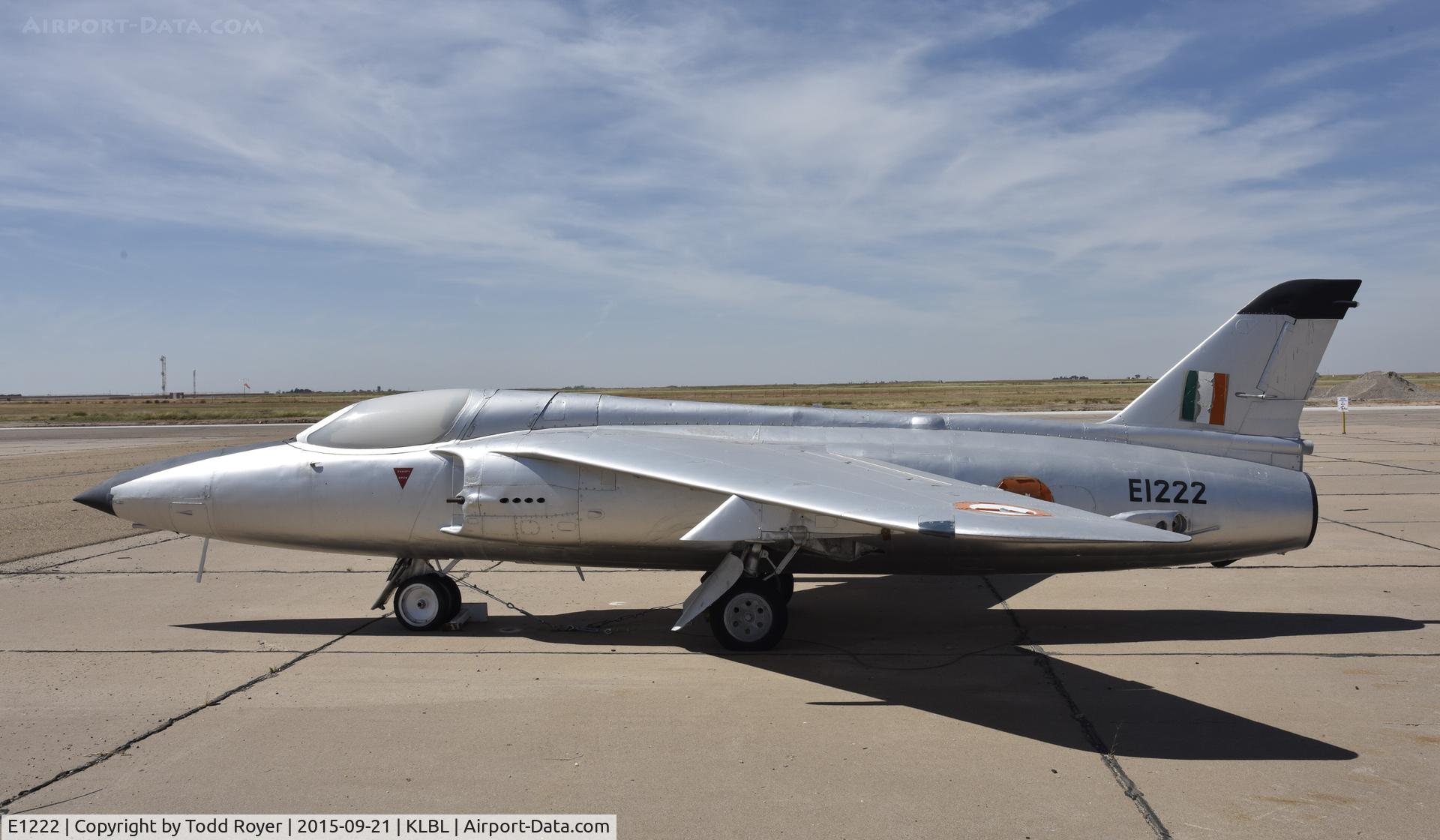 E1222, Hindustan Gnat F1 C/N Not found E1222, On display at the Mid America Air Museum