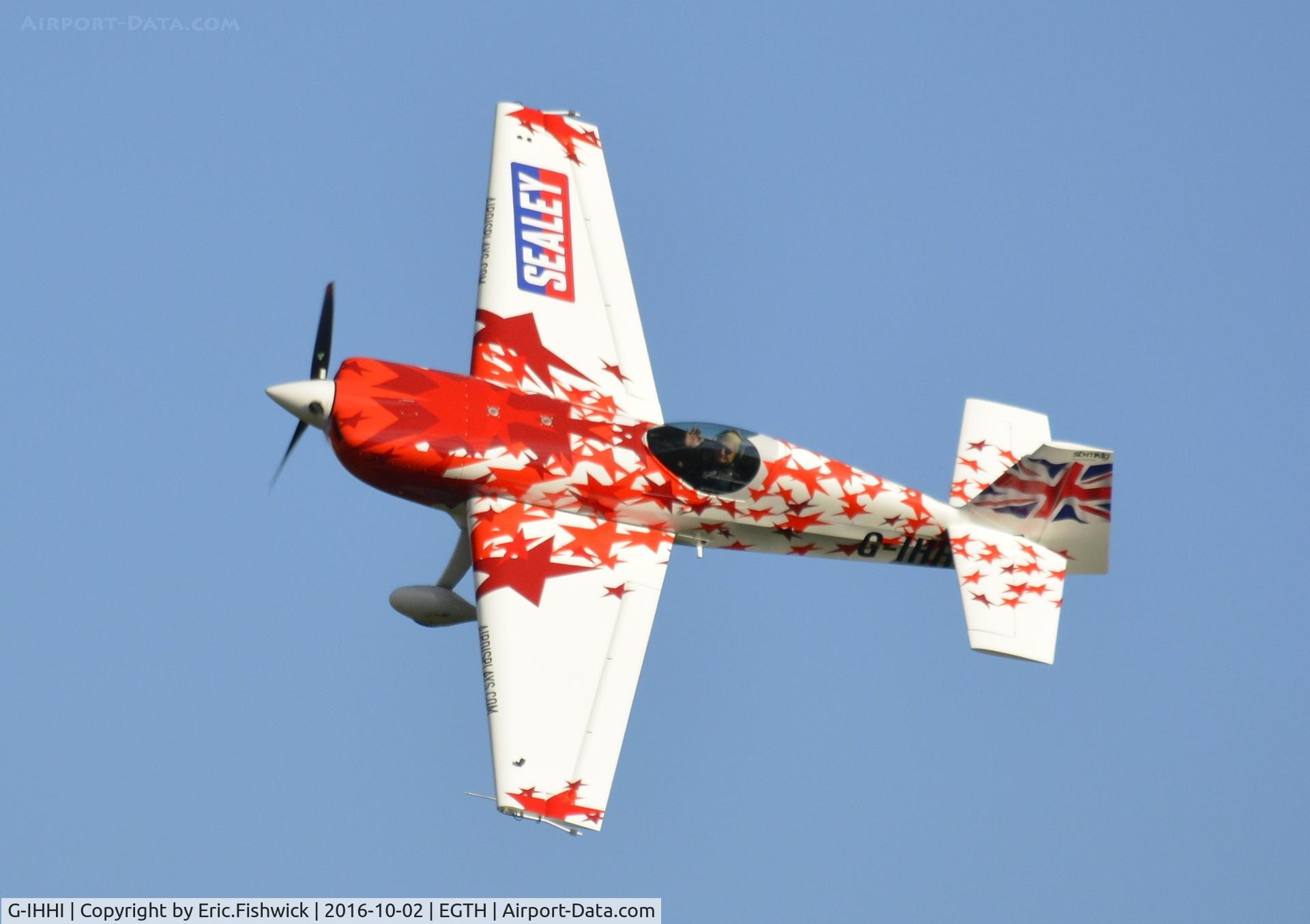 G-IHHI, 2016 Extra EA-300SC C/N SC060, 41. G-IHHI in display mode at Shuttleworth Collection's magnificent 'Season Finale,' October, 2016.