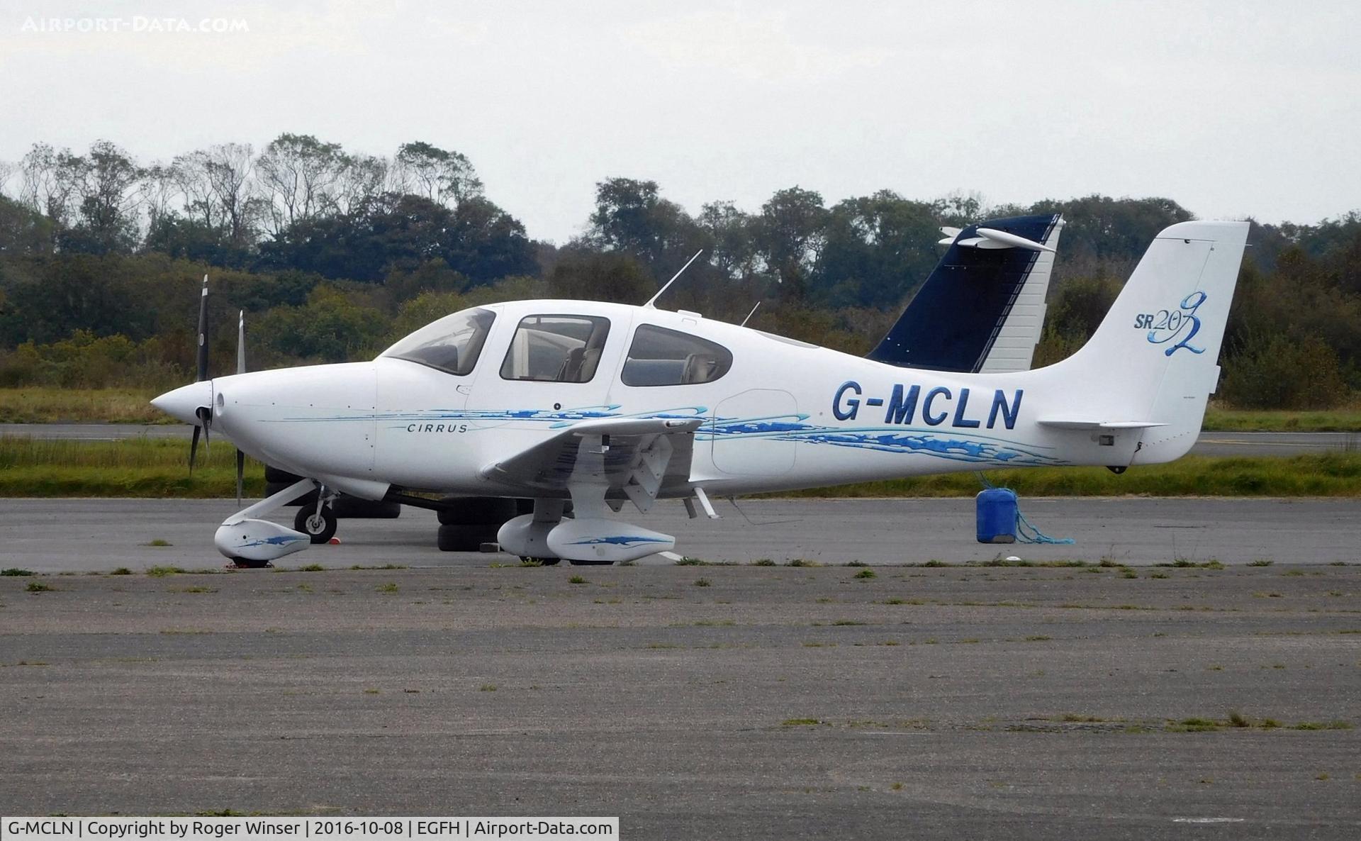 G-MCLN, 2006 Cirrus SR20 G2 C/N 1642, Visiting SR20 G2.