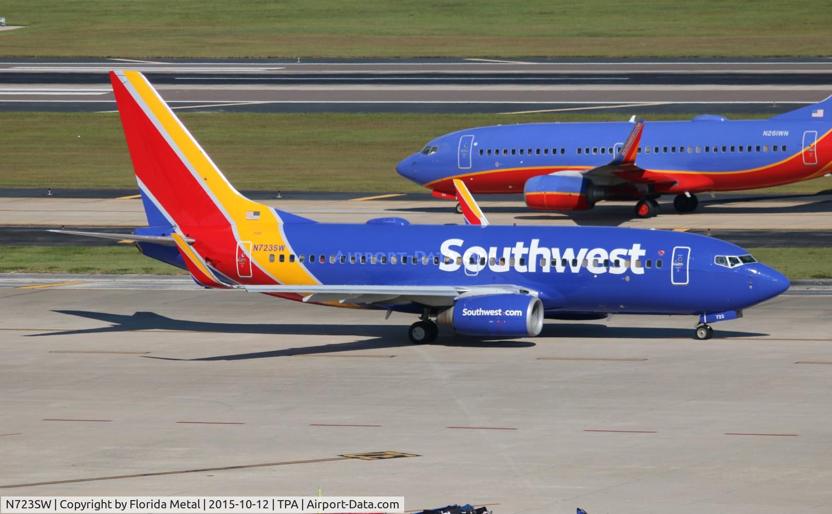 N723SW, 1999 Boeing 737-7H4 C/N 27855, Southwest