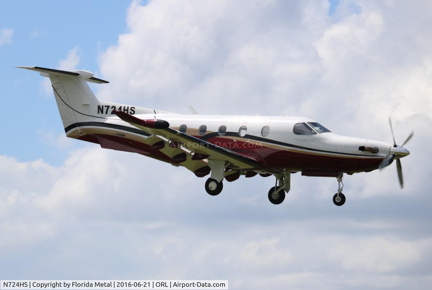 N724HS, 2015 Pilatus PC-12/47E C/N 1527, PC-12