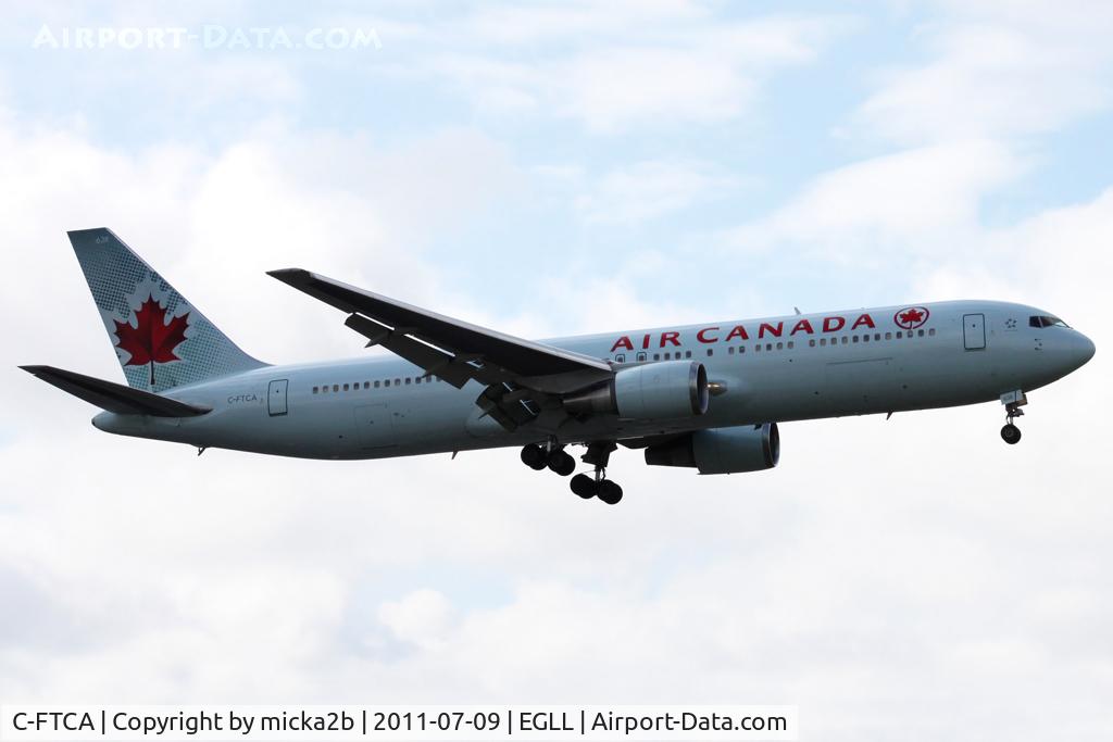 C-FTCA, 1989 Boeing 767-375/ER C/N 24307, Landing