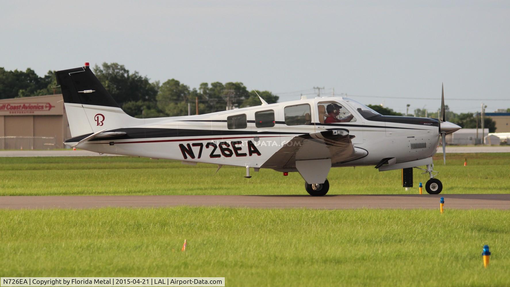 N726EA, Hawker Beechcraft Corp G36 Bonanza C/N E-3943, Beech G36