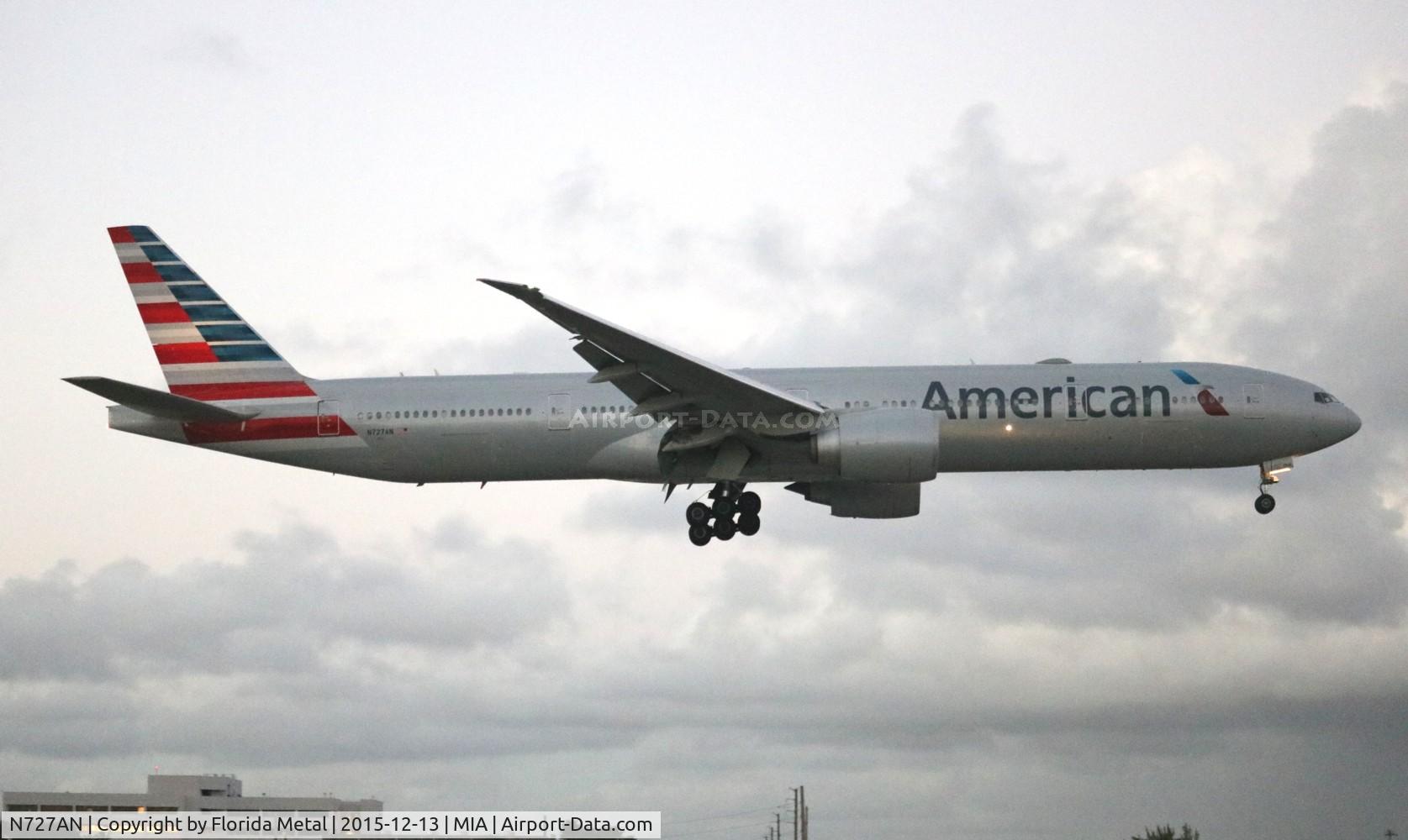 N727AN, 2014 Boeing 777-323/ER C/N 33541, American