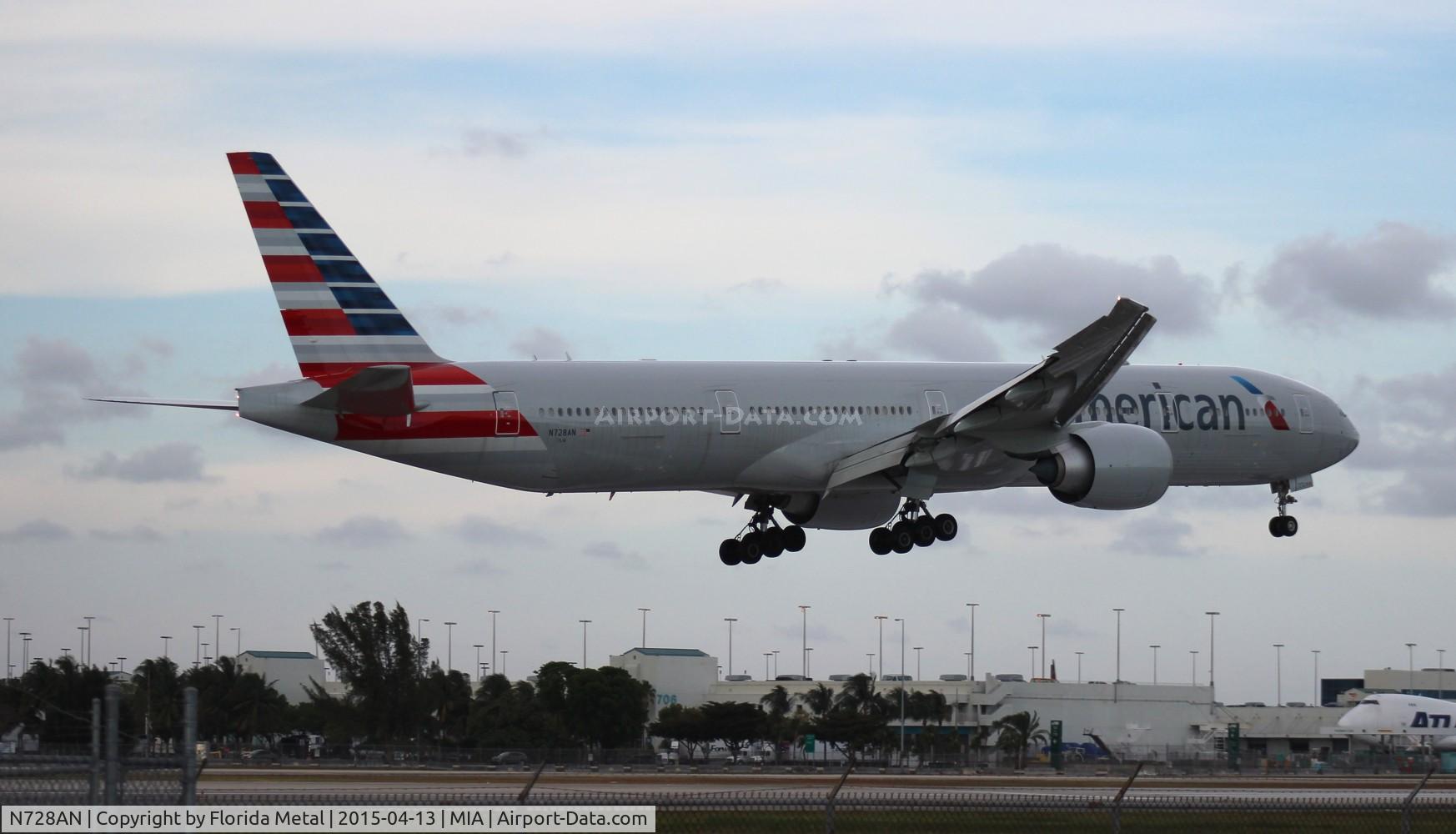 N728AN, 2014 Boeing 777-323/ER C/N 31553, American