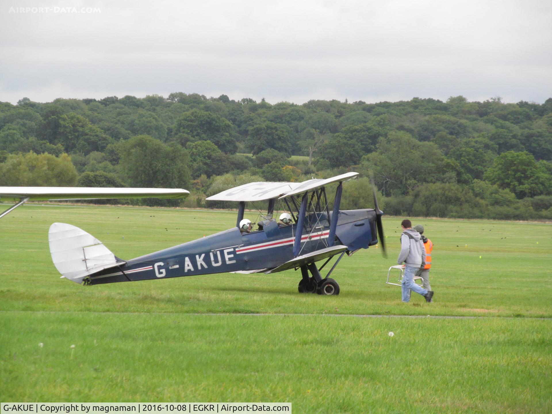 G-AKUE, 1939 OGMA DH-82A Tiger Moth C/N P68, pleasure flights