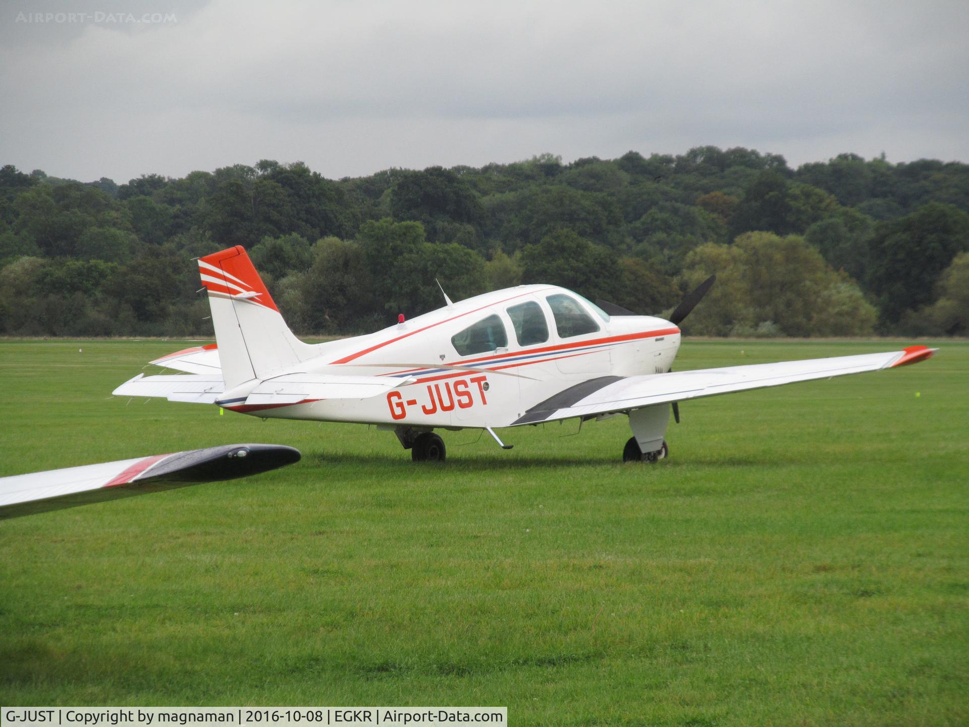 G-JUST, 1987 Beech F33A Bonanza C/N CE-1165, nice bonanza