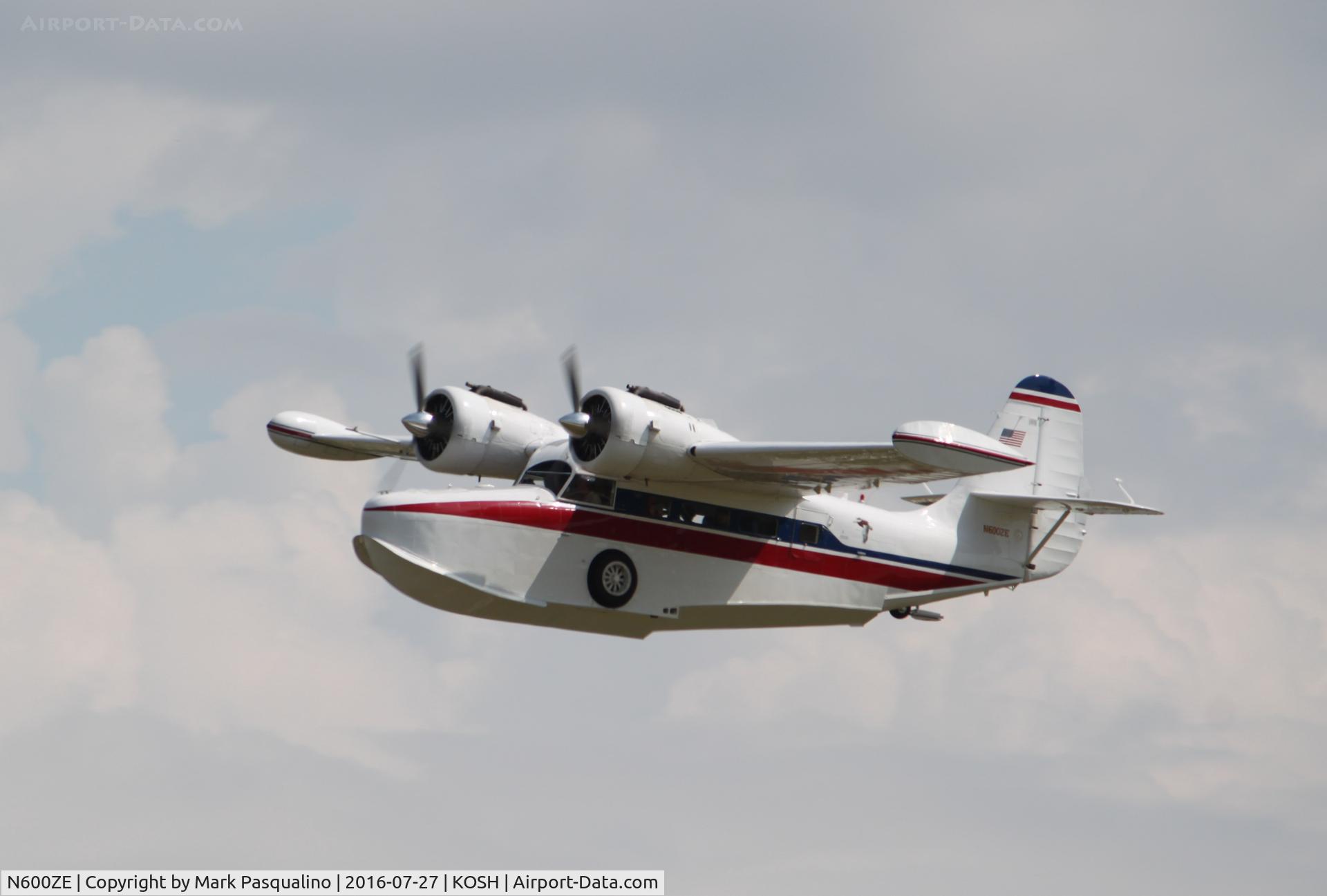 N600ZE, 1943 Grumman G-21A Goose C/N B-100, Grumman G-21A
