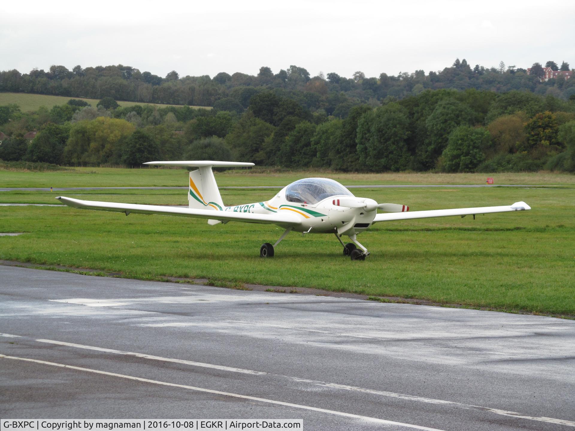G-BXPC, 1997 Diamond DA-20A-1 Katana C/N 10258, at redhill