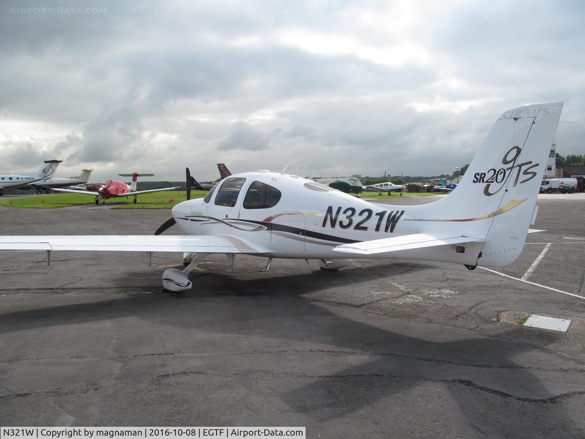 N321W, 2006 Cirrus SR20 GTS C/N 1727, at home