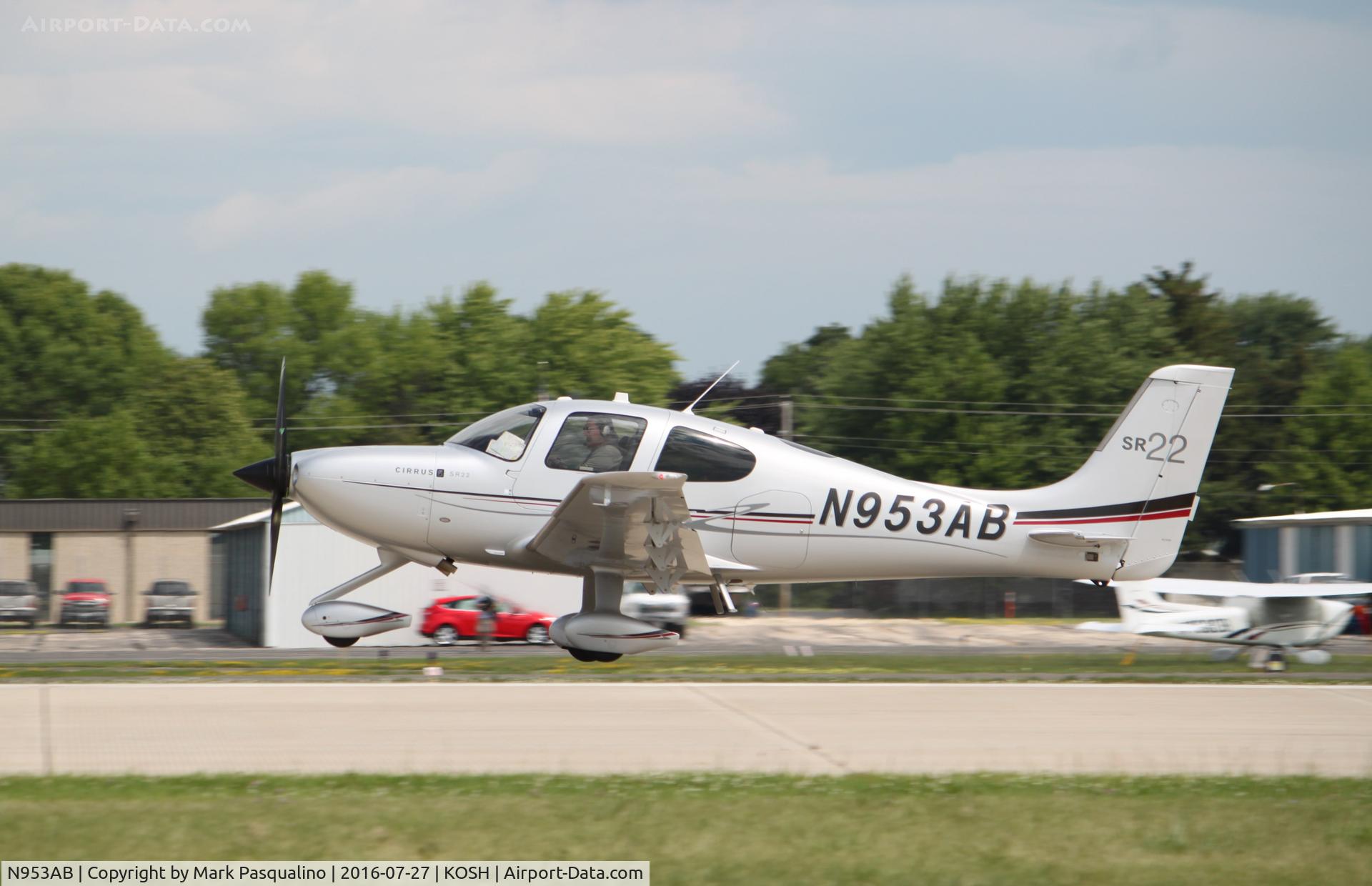 N953AB, Cirrus SR22 C/N 3815, Cirrus SR22