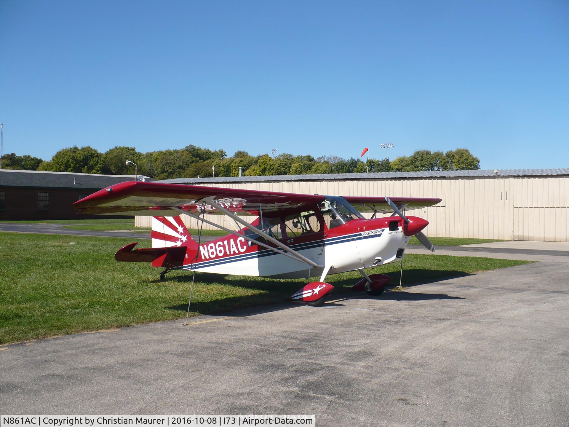 N861AC, 2000 American Champion 8KCAB Super Decathlon C/N 861-2000, Super decathlon