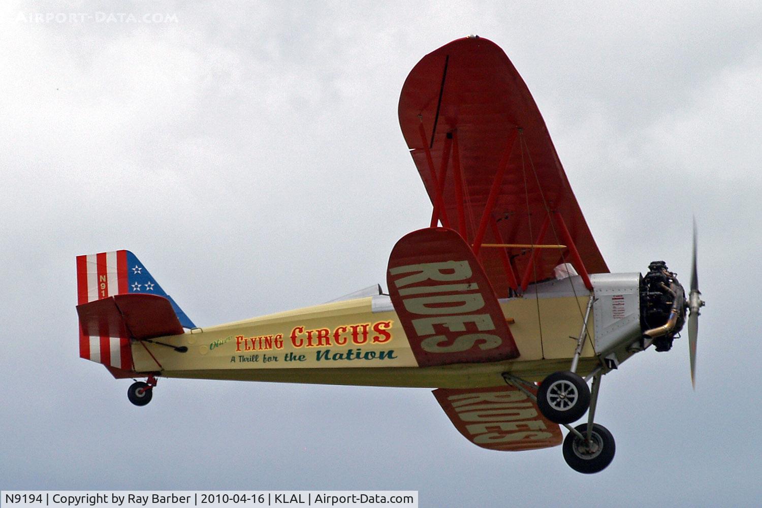 N9194, 1929 New Standard D-25 C/N 133, New Standard D-25 [133] Lakeland-Linder~N 16/04/2010
