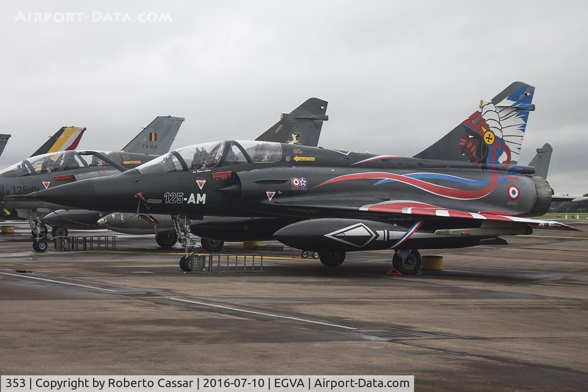 353, Dassault Mirage 2000N C/N 315, RIAT 2016