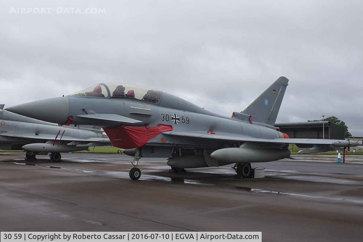 30 59, Eurofighter EF-2000 Typhoon T C/N GT017, RIAT 2016