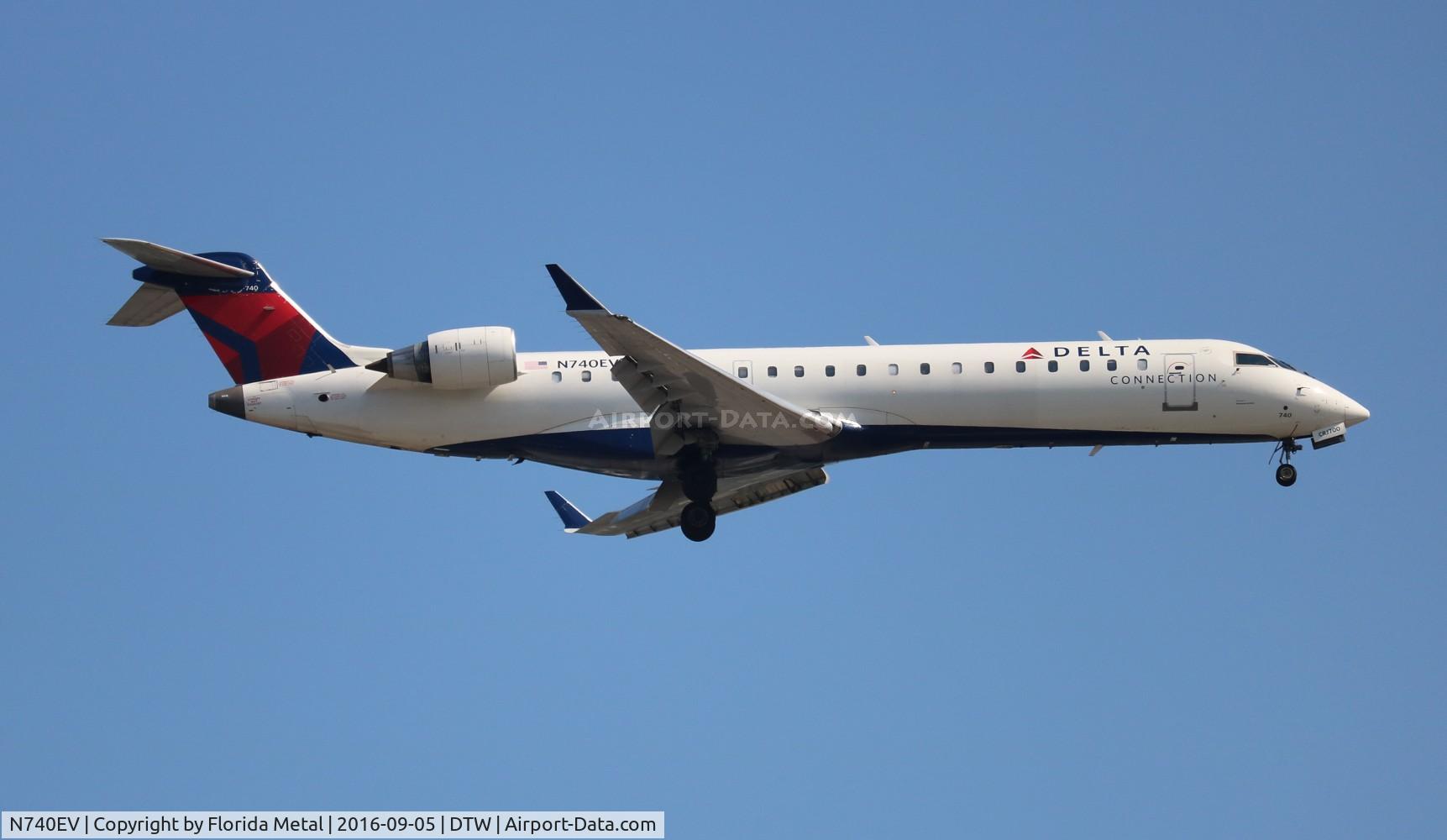 N740EV, 2004 Bombardier CRJ-701 (CL-600-2C10) Regional Jet C/N 10151, Delta Connection