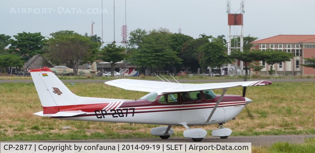 CP-2877, 1980 Cessna R172K Hawk XP C/N R1723418, Taxiing at El Trompillo