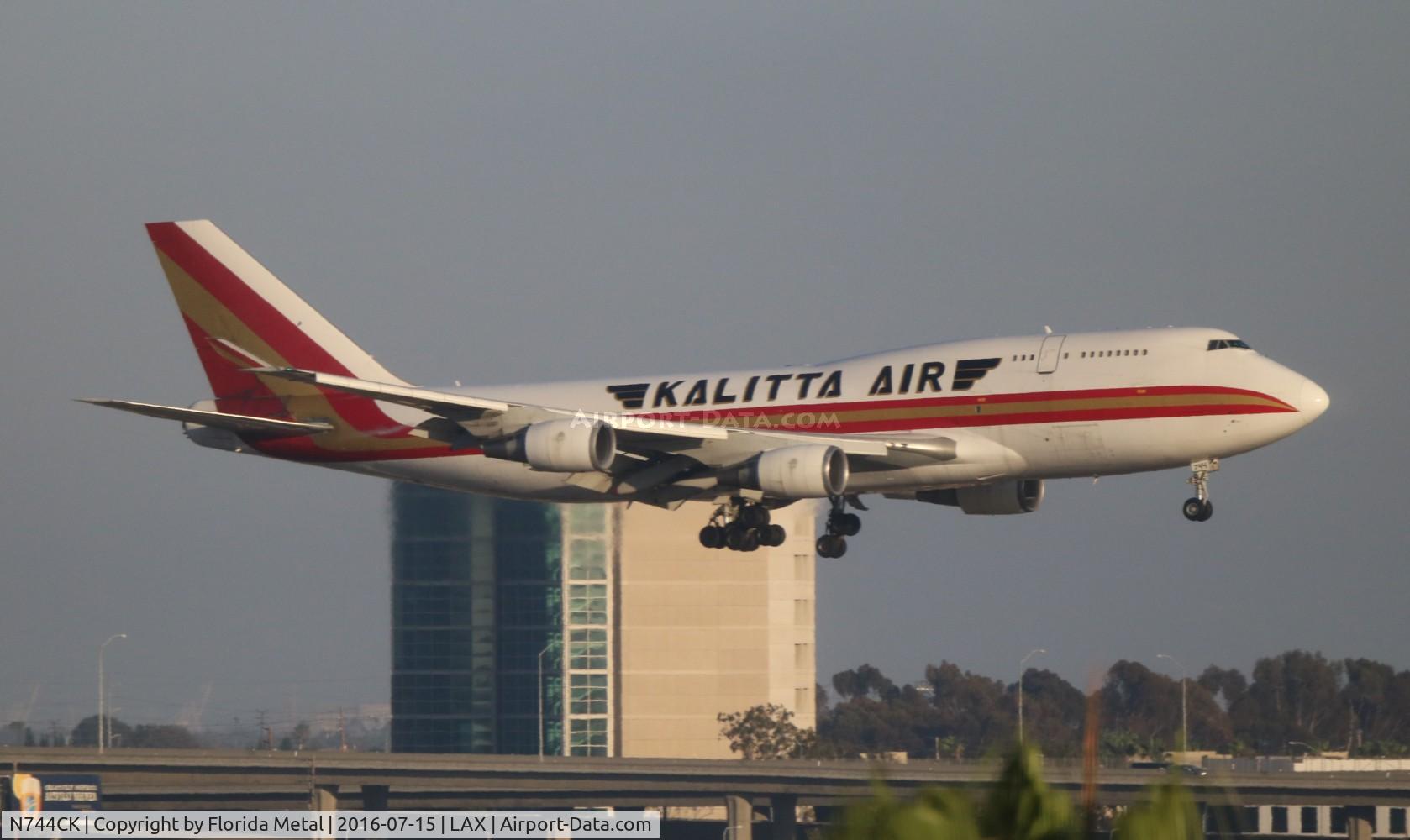 N744CK, 1993 Boeing 747-446 C/N 26353, Kalitta