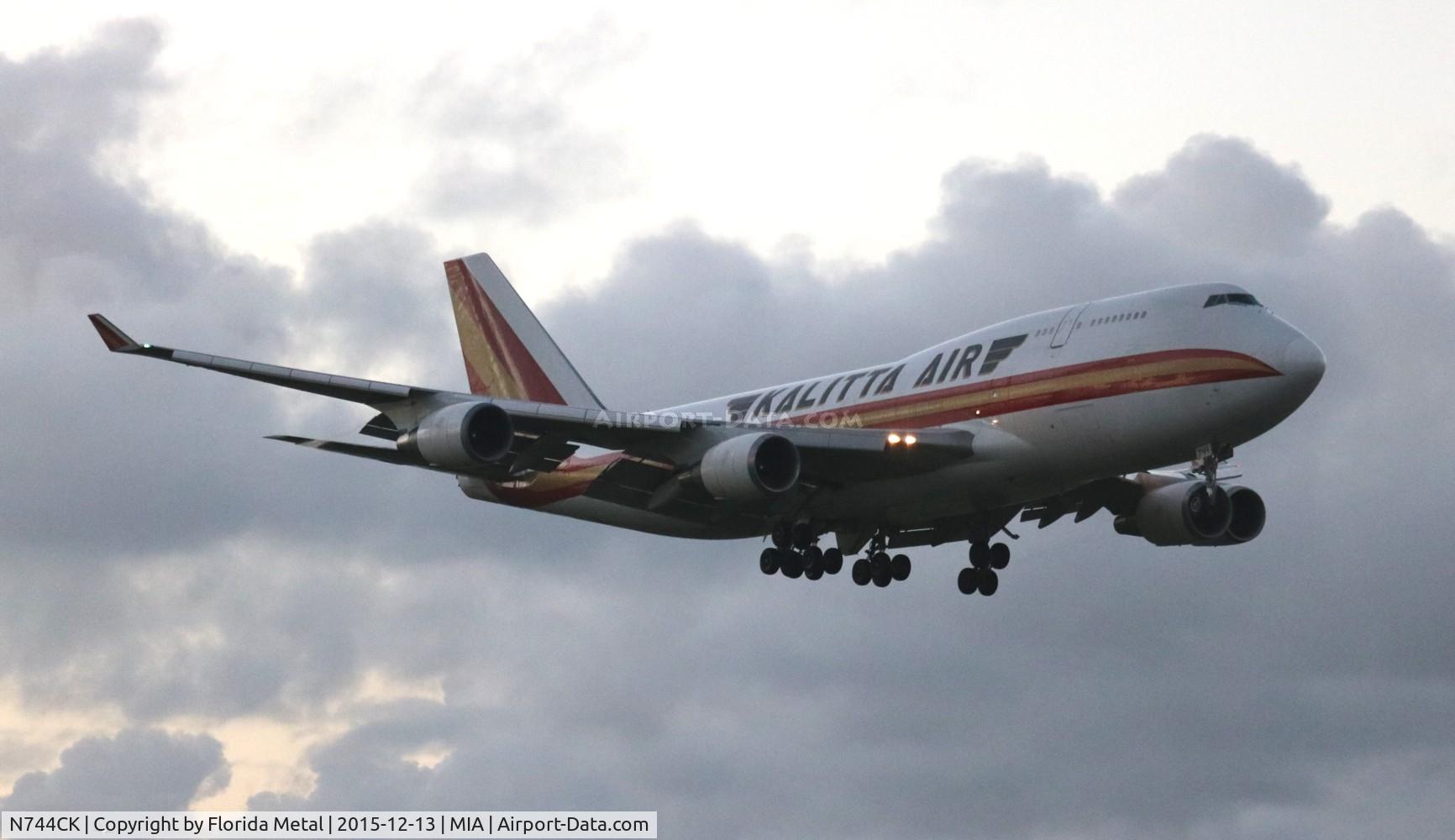 N744CK, 1993 Boeing 747-446 C/N 26353, Kalitta