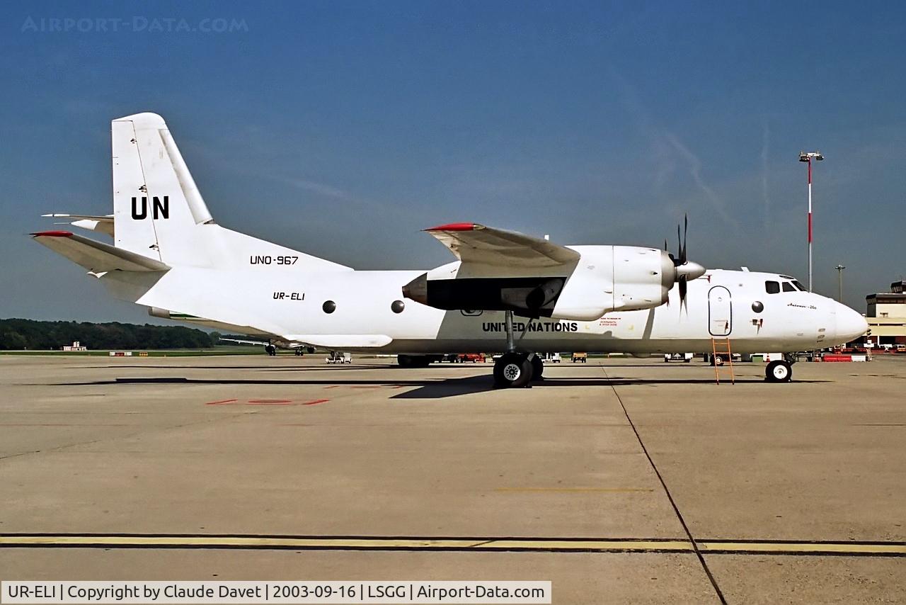 UR-ELI, 1985 Antonov An-26B C/N 14009, Scanned Picture