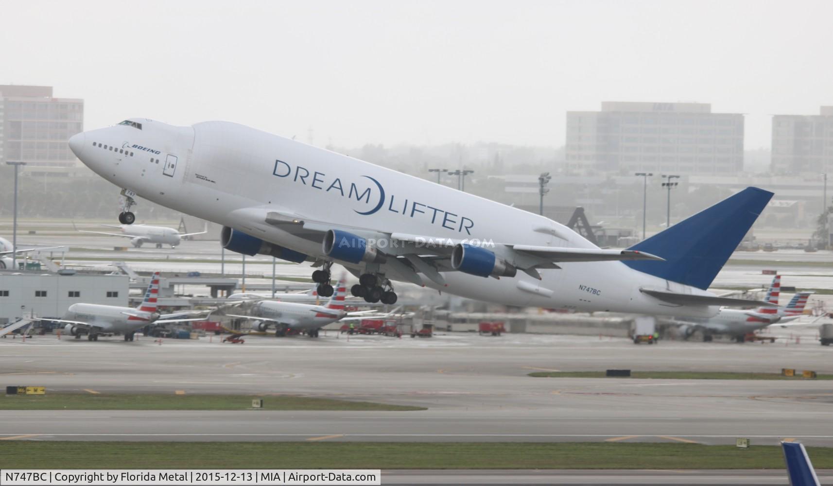 N747BC, 1992 Boeing 747-4J6 C/N 25879, Dreamlifter