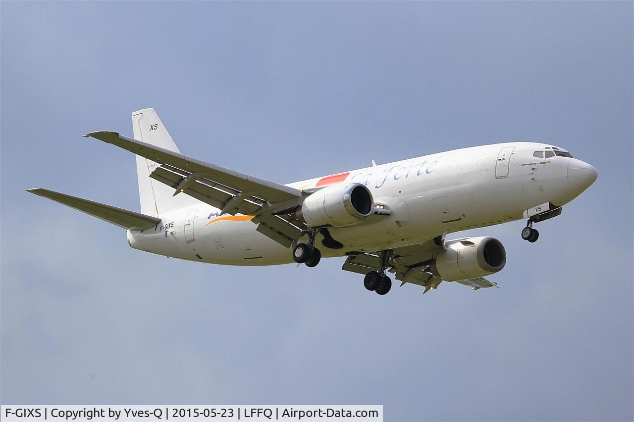 F-GIXS, 1994 Boeing 737-36QCF C/N 27347, Boeing 737-36QCF, On display, La Ferté-Alais Airfield (LFFQ) Air show 2015