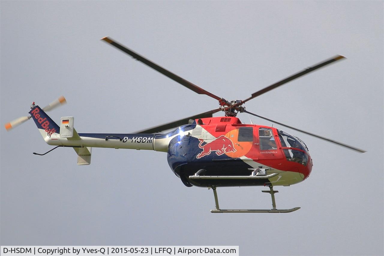 D-HSDM, MBB Bo-105CB C/N S-126, MBB Bo-105CB, On display, La Ferté-Alais airfield (LFFQ) Airshow 2015