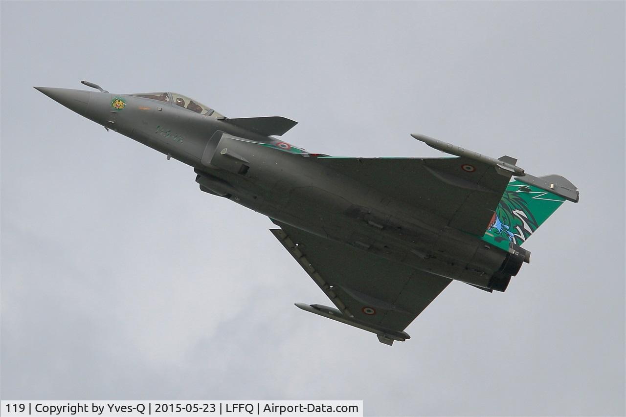 119, 2010 Dassault Rafale C C/N 119, Dassault Rafale C, On display, La Ferté-Alais Airfield (LFFQ) Air show 2015
